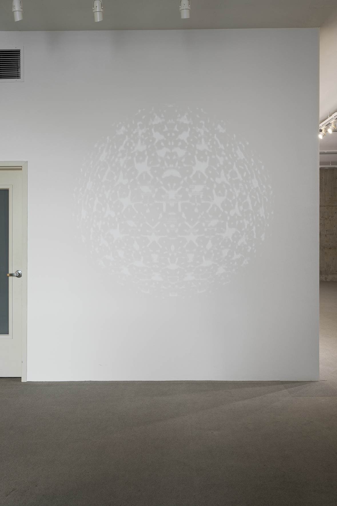 Céleste Boursier-Mougenot virus, 2006 Vidéo / Video 22’ Vue de l’exposition «Céleste Boursier-Mougenot» à UMCA, Amherst, Massachusetts, États-Unis, 2012. Exhibition view of «Céleste Boursier-Mougenot», at UMCA, Amherst, Massachusetts, USA, 2012. ©Stephen Petegorsky 2012. Courtesy de l’artiste et de la Galerie Xippas / Courtesy of the artist and Xippas Paris