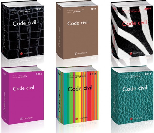 Le Code civil 2014 de LexisNexis prend des couleurs - Dandy Magazine